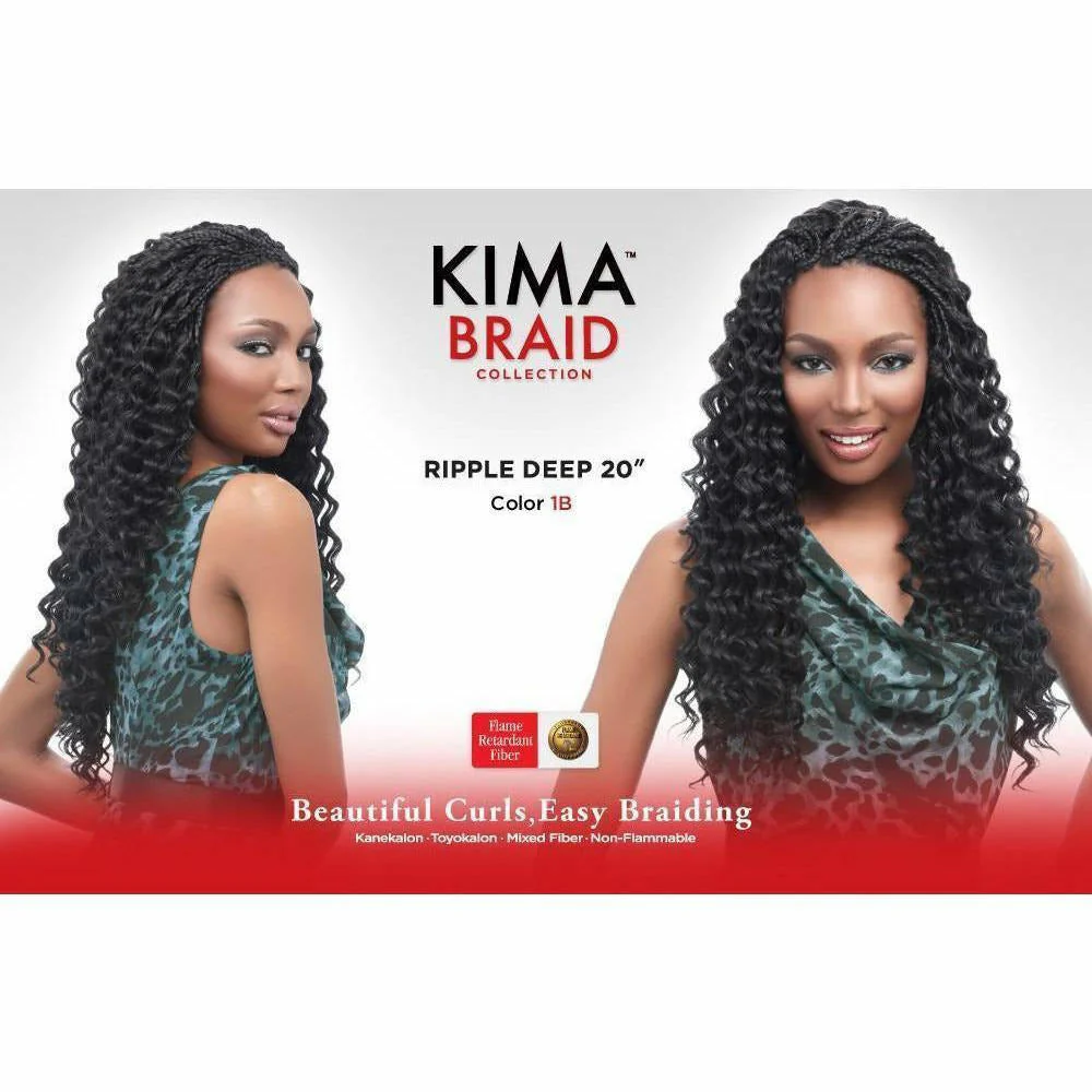 Harlem 125: Kima Braid Ripple Deep 20" - Image 4