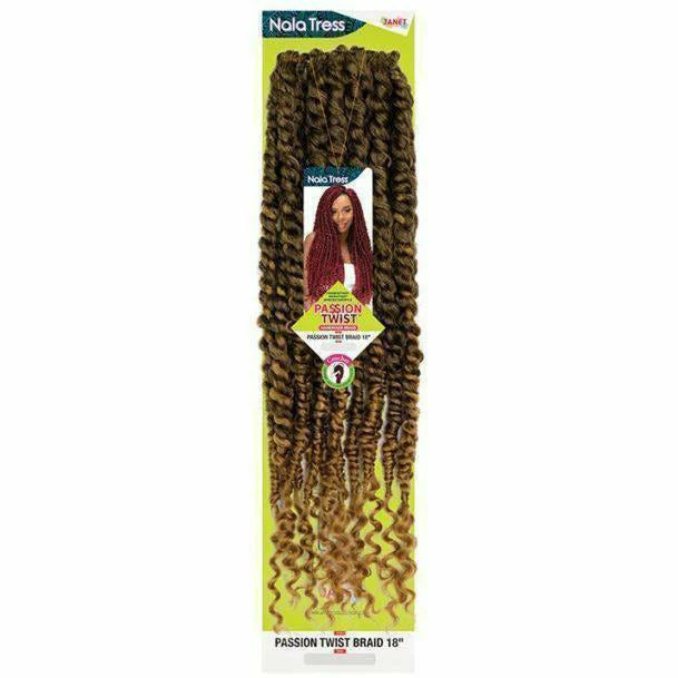 Janet Collection: Nala Tress Passion Twist Braid 18” Crochet Braids - Image 6
